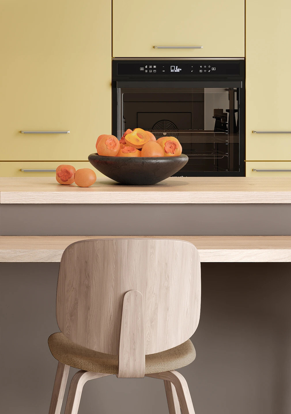 MILANO Brun Sépia et Jaune Sable